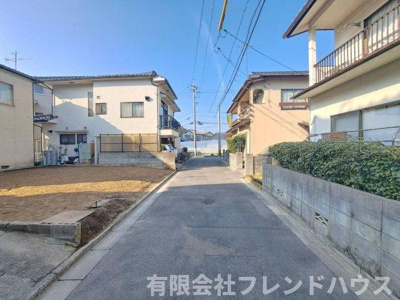 【周辺】 | 川内１丁目土地 | 前面道路