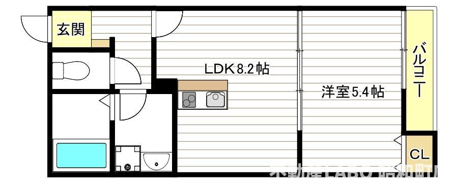 Mew Style Apartmentsの間取り