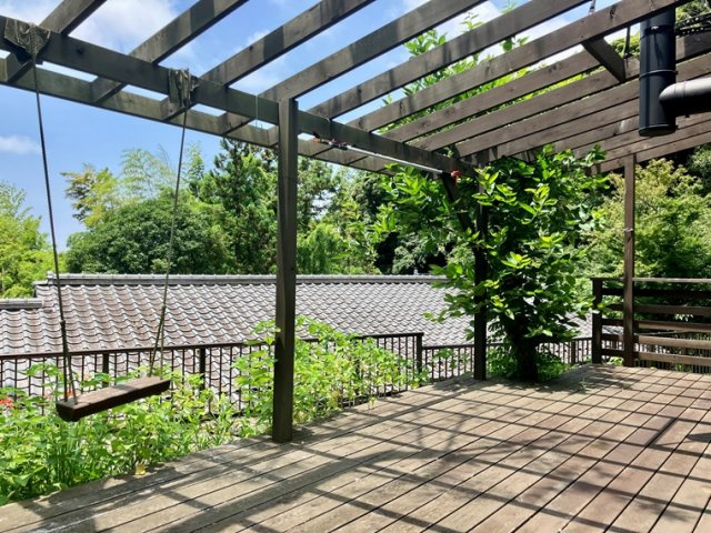 山ノ内戸建のバルコニー