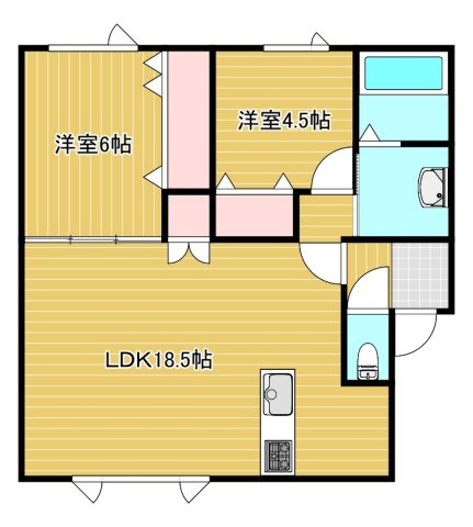 リアンハイムイブの間取り