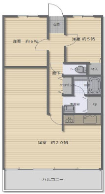 【間取り】 | ハイム鴻池