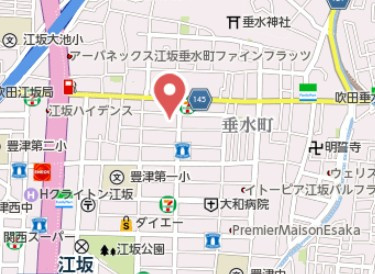 【地図】 | エスリード江坂垂水町