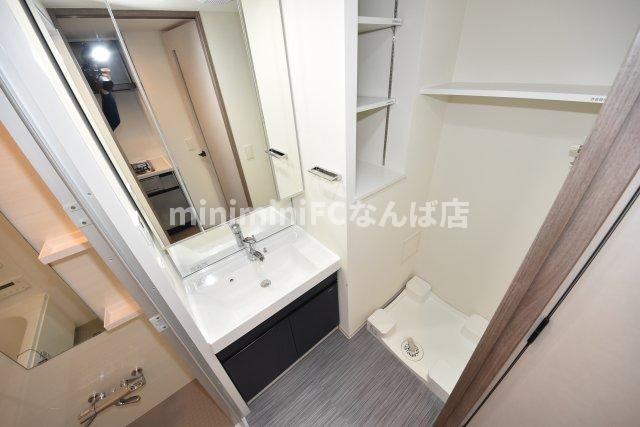 アーバネックス難波WESTの洗面所