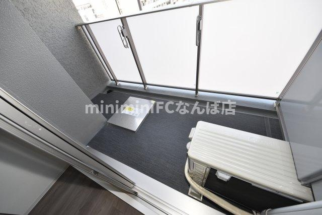 アーバネックス難波WESTのバルコニー