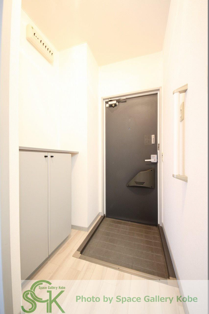 サングレース北別府の玄関|※お部屋により仕様が異なる場合があります。