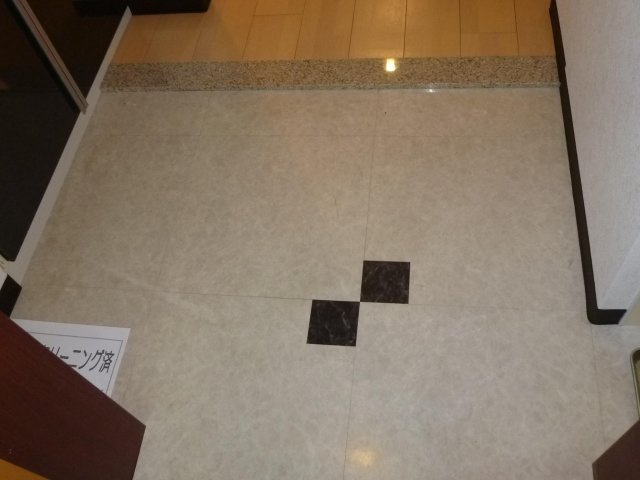 コンソラーレ上町台IIの玄関