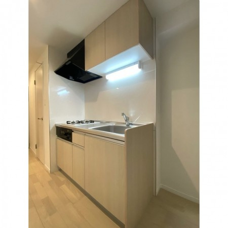 熊本市中央区世安町の賃貸マンションのキッチン