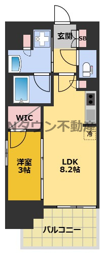 【間取り】 | プレサンス　レイズ　千種今池 | 間取りです。
