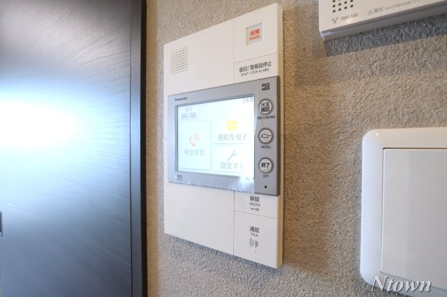 【セキュリティ】 | プレサンス　レイズ　千種今池 | モニター付きインターホンです
