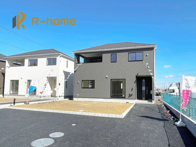 水戸市河和田町第3　新築戸建て　30号棟の外観|ご予約を頂ければ、『平日』はもちろん『早朝』や『夜間』もご見学可能です♪お気軽にお申し付けください♪