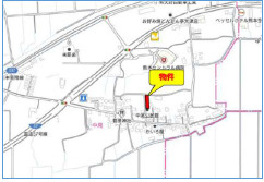 仲介手数料不要　よかタウンBloom菊陽町大字原水3期【菊陽北小・菊陽中】の地図|カーナビ➡菊陽町大字原水157