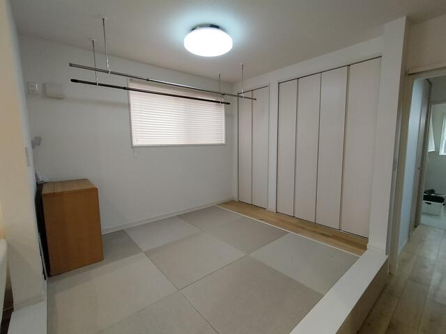 中古住宅　芥見野畑2丁目の和室|ＬＤＫとつながった和室