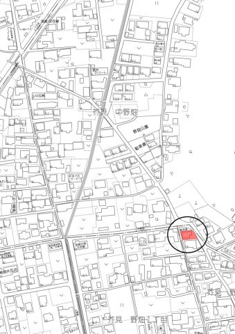中古住宅　芥見野畑2丁目の地図