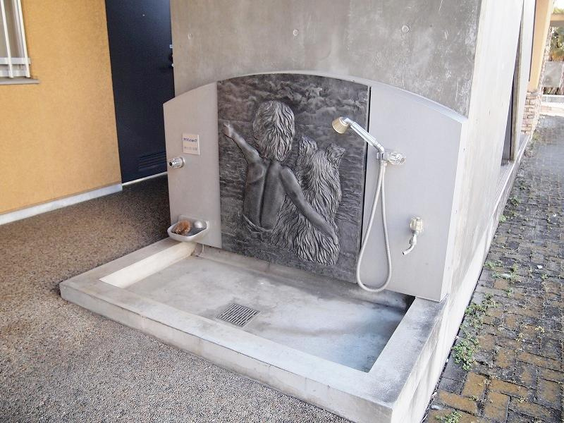 フェリス・カーサ　Bの設備|ペット専用足洗い場