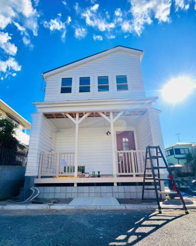 仕掛けいっぱい湘南の家 at 常磐町の外観