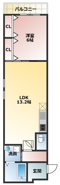 ハルミール忍ケ丘の間取り