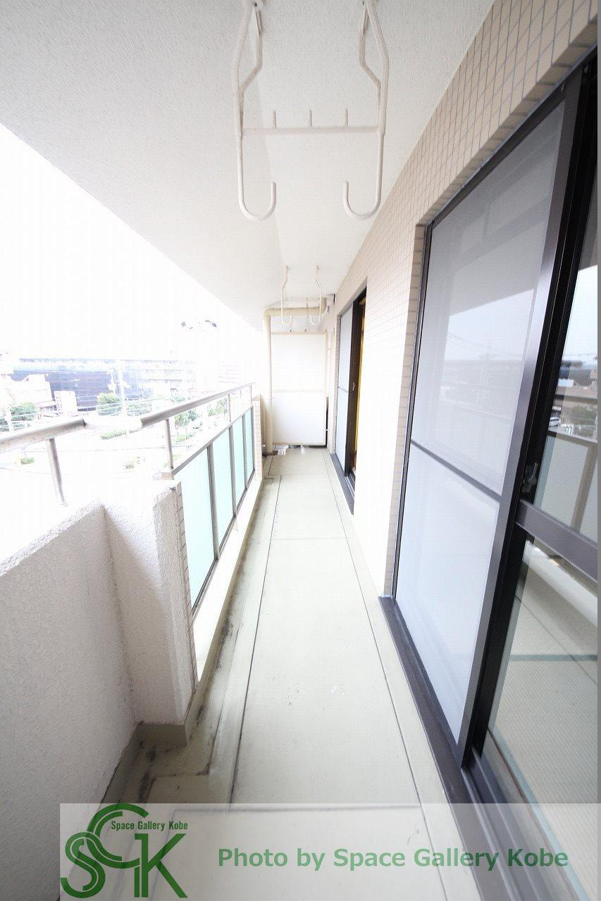 シャトル大津和のバルコニー|※お部屋により仕様が異なる場合があります※