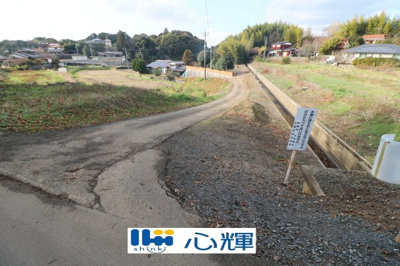 【前面道路含む現地写真】 | 上宇部・土地196坪（現状有姿渡し） | 現地（2025年12月25日撮影）