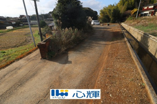 【外観】 | 上宇部・土地196坪（現状有姿渡し） | 現地（2025年12月25日撮影）