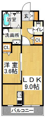 KTIレジデンス垂水五色山の間取り
