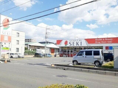 【周辺】 | 内谷４丁目ヘーベルハウス | ドラッグストアセキ曲…まで528m