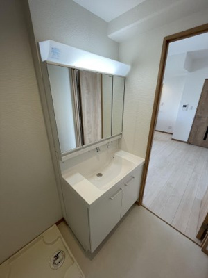【独立洗面台】 | PHOENIX高宮南 | 別号室の写真になります。現況優先。