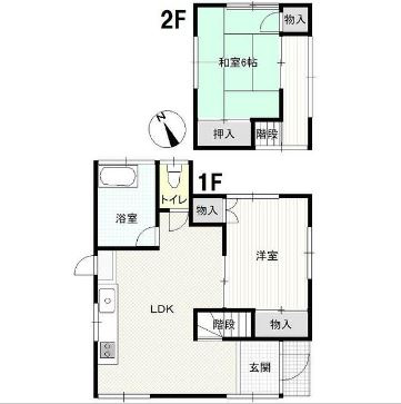 【間取り】 | 丸善ランド　戸建