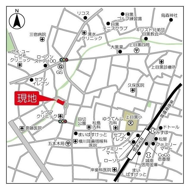 PATH世田谷下馬の地図