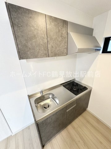 大阪市鶴見区今津北４丁目のアパートのキッチン