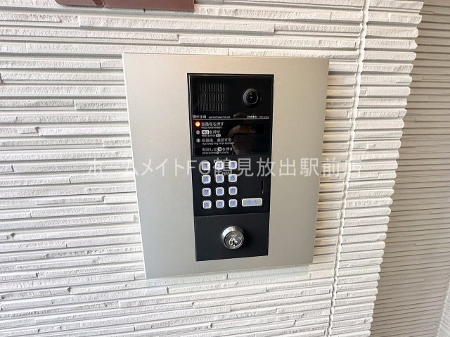 大阪市鶴見区今津北４丁目のアパートのセキュリティ