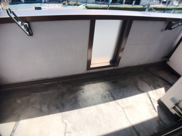 レジデンスアカリのバルコニー