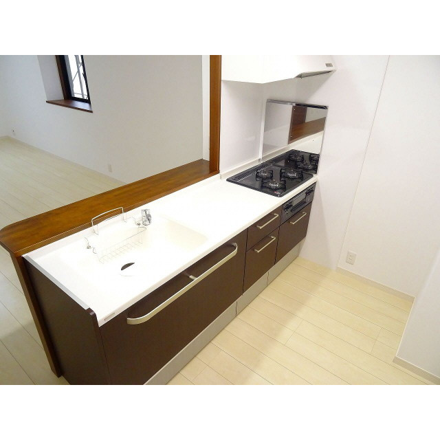 熊本市中央区新大江３丁目の賃貸マンションのキッチン