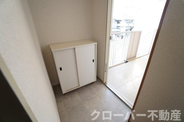 サンハイツ宮川の玄関