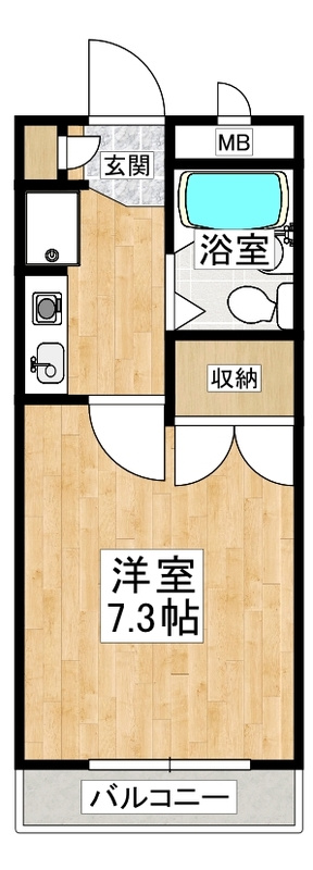 ルミエール明石の間取り
