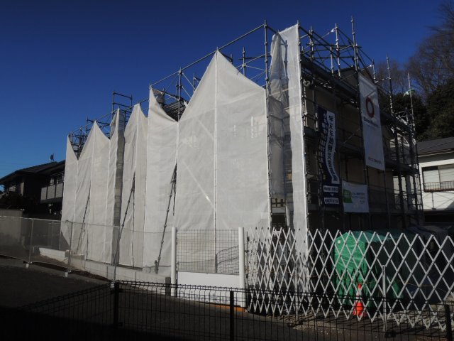 八王子市下柚木のアパートの外観|2025年3月完成予定【ポルタフォルトゥーナ】