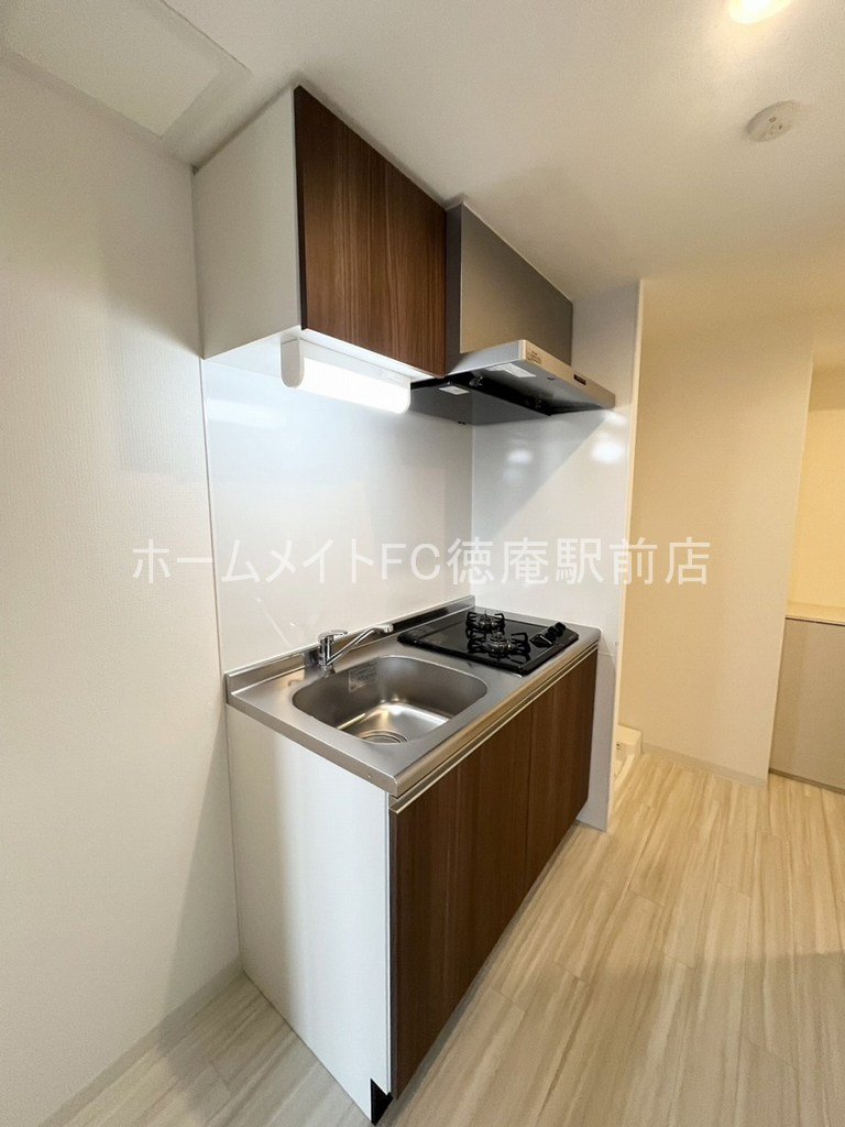 大阪市城東区東中浜１丁目の賃貸マンションのキッチン