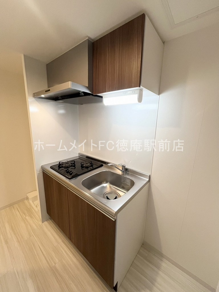 大阪市城東区東中浜１丁目の賃貸マンションのキッチン