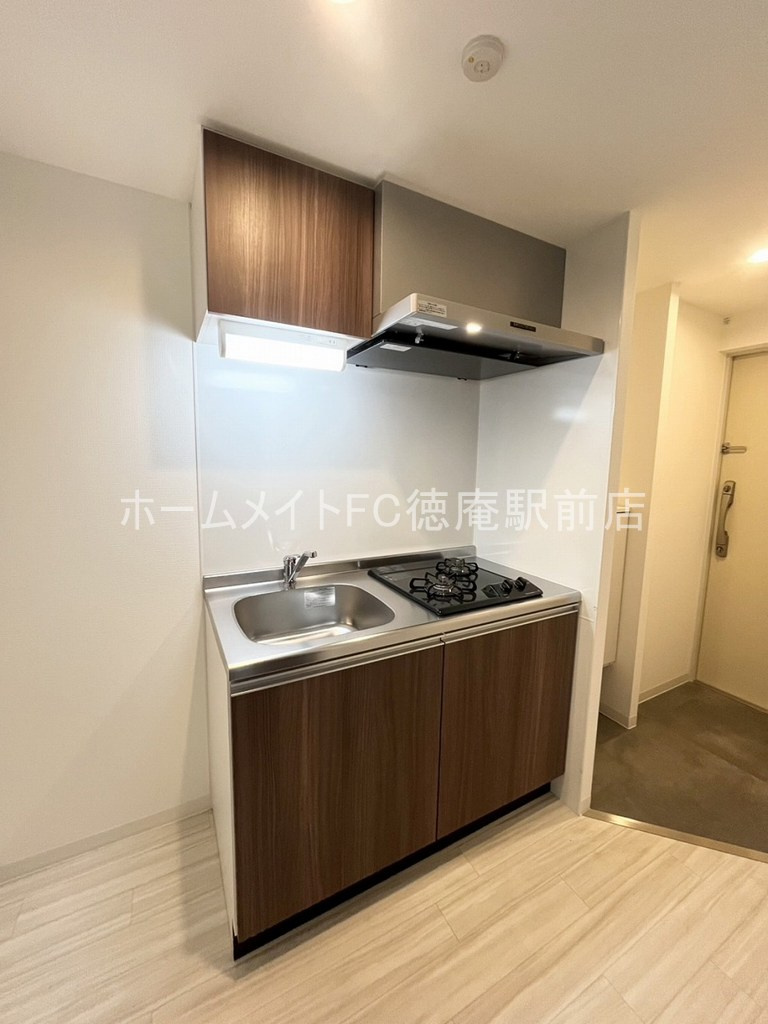 大阪市城東区東中浜１丁目の賃貸マンションのキッチン