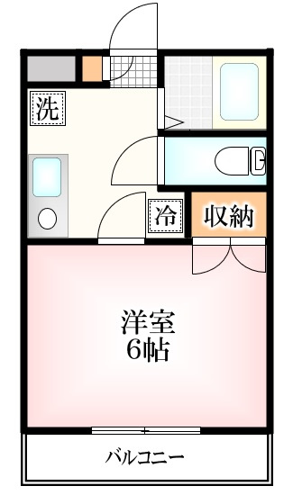 エスポアール中神の間取り