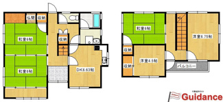 【間取り】 | 大淀町大字土田戸建住宅