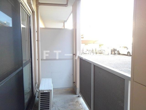 リヴェール習志野のバルコニー