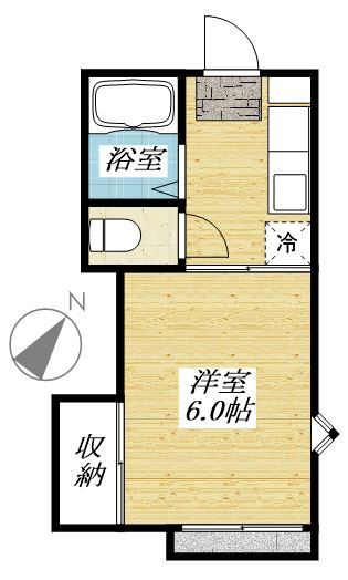 コーポラス100の間取り