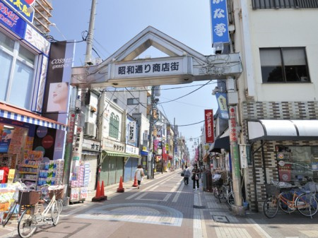 江戸川区西小岩１丁目のアパートの周辺