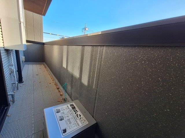 グリーンテラス上水本町　ノースのバルコニー