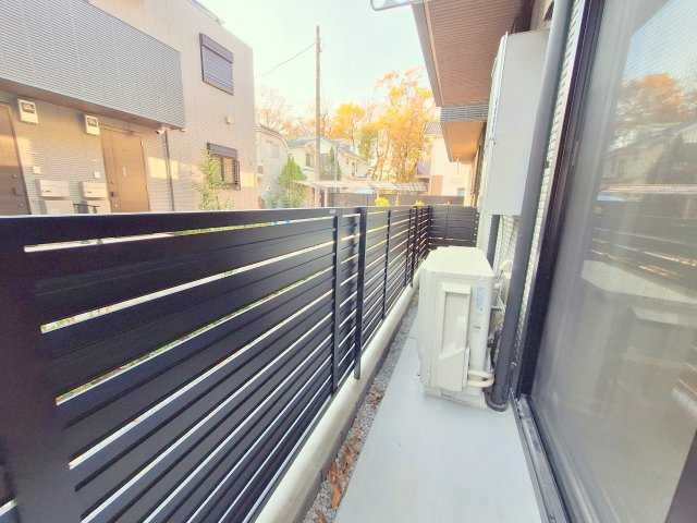 グリーンテラス上水本町　ノースのバルコニー