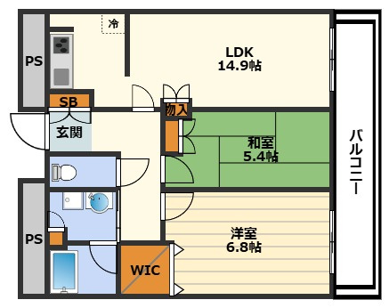 レジデンス梅田ローレルタワーの間取り