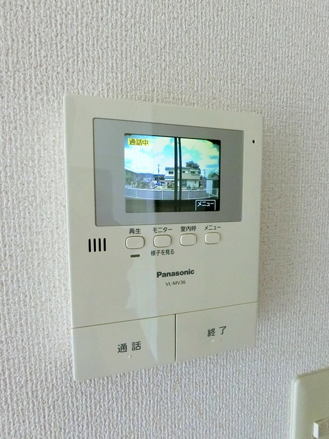シティハイム　ベルウッド駒木のセキュリティ|★モニター付きインターホン★