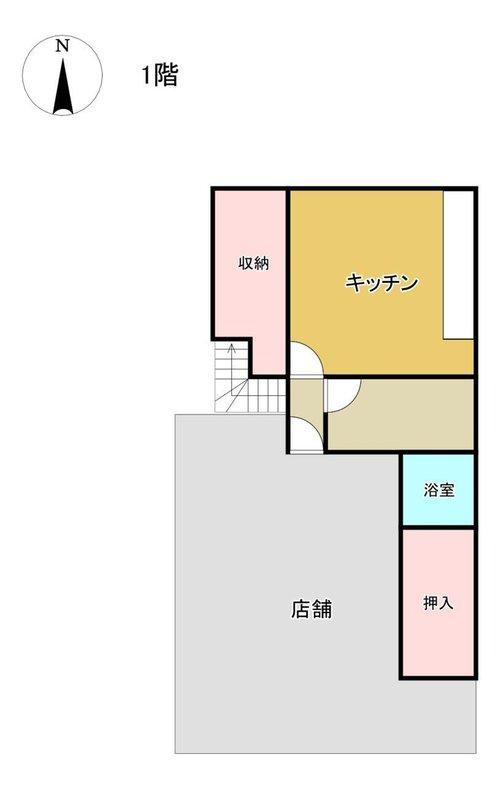 築山町　土地の区画図