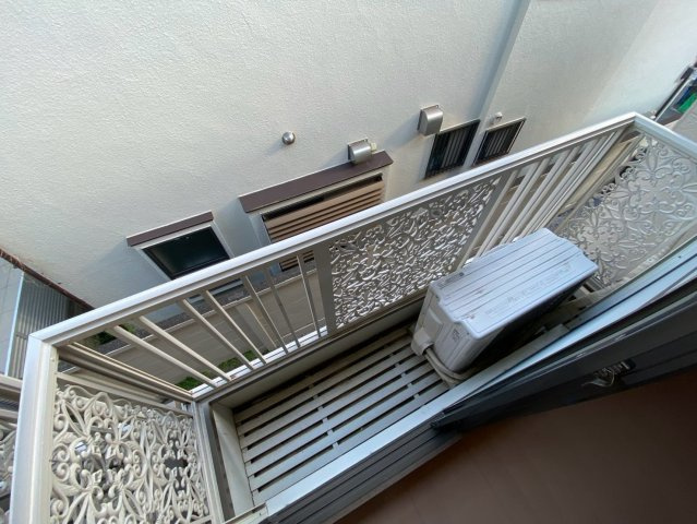 フラット永福のバルコニー