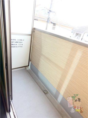 ａｓｓｉｃｕｒａｔｏ西川原のバルコニー